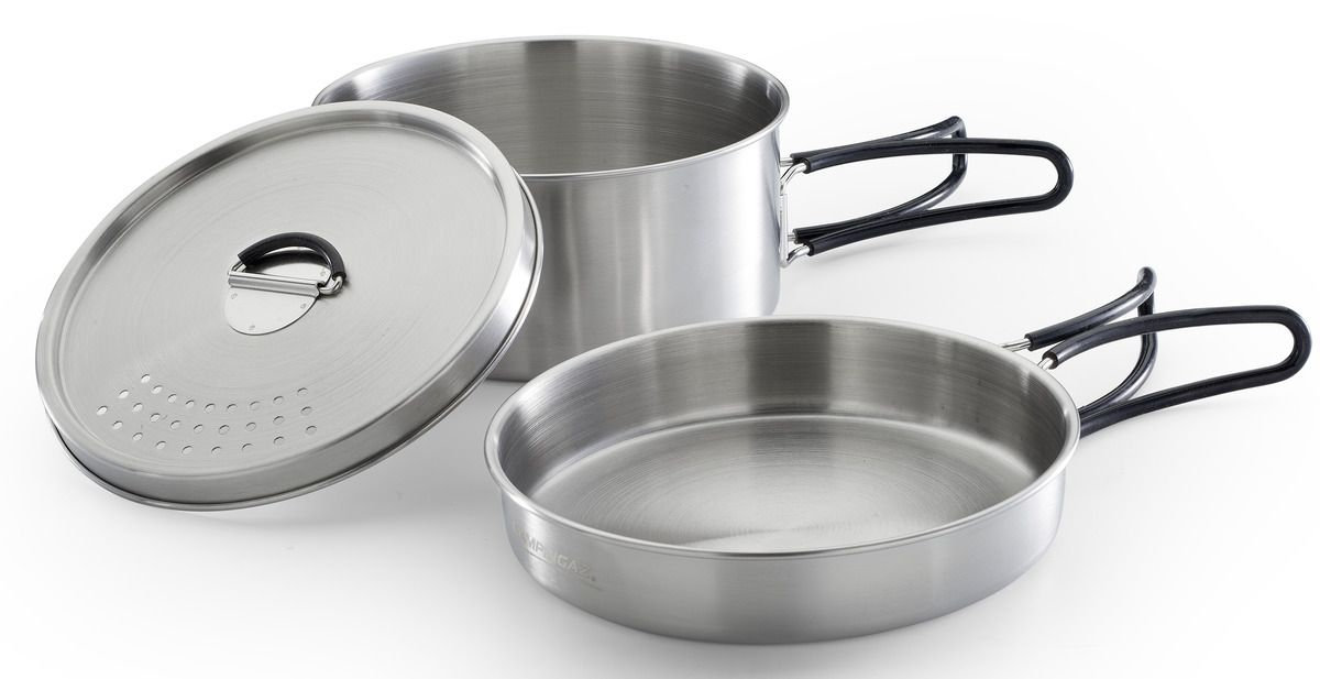 Gazcamp Blackout-Vorsorgepaket 2-flammen Gaskocher für Flaschenanschluss