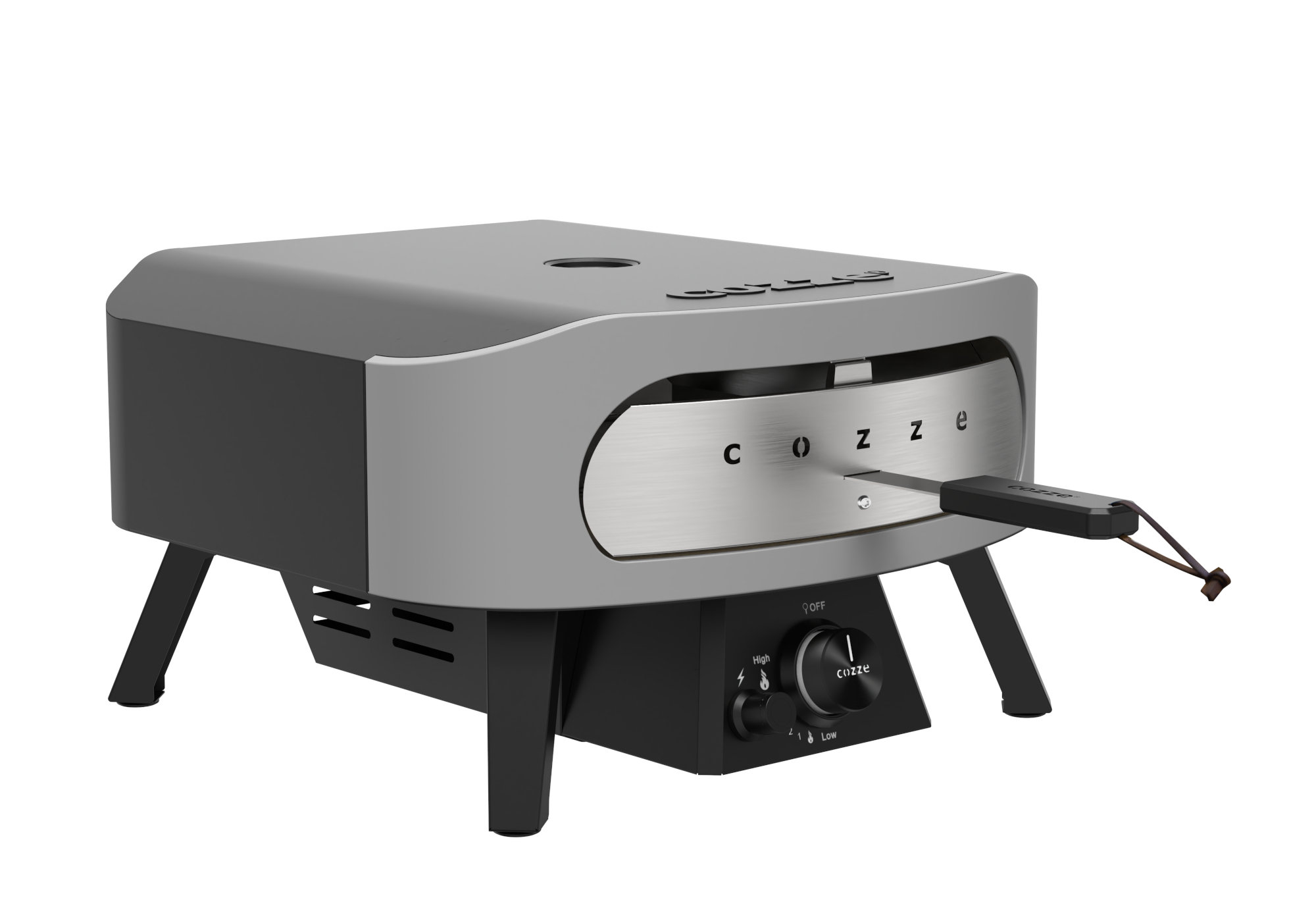 Cozze Pizzaofen Gas CLASSIC 13" inkl. Hitzeschild, 6 kW