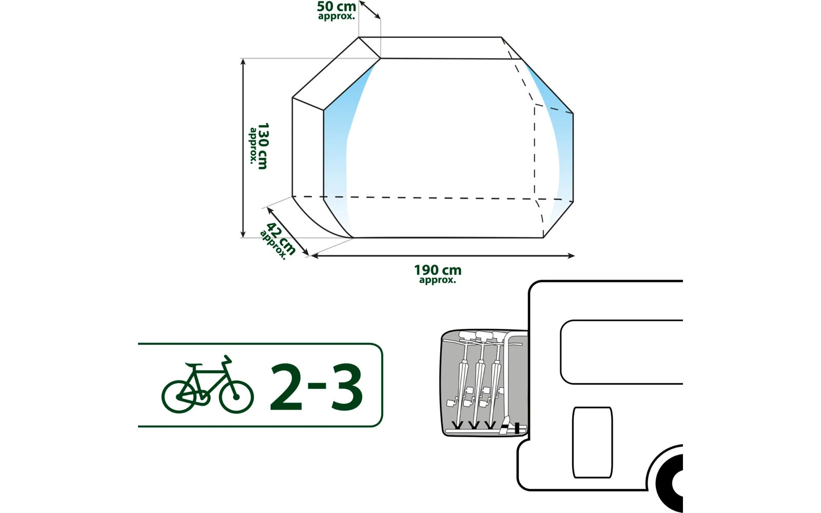 Brunner Fahrradabdeckung Bike Wrapper 2/3