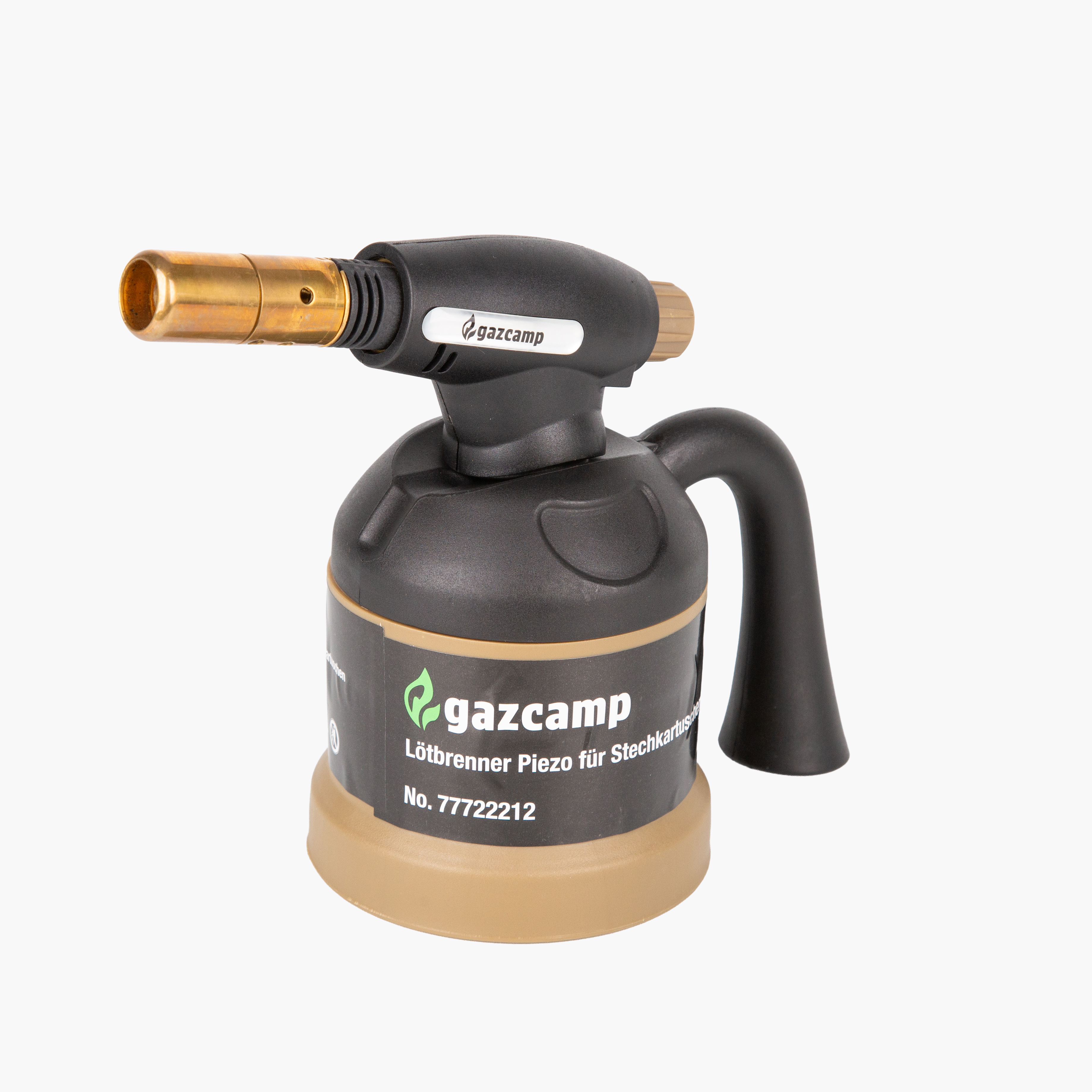 Gazcamp Lötbrenner Piezo inkl. Kartuschen (4 / 8 / 12 / 24 / 36 Stück)