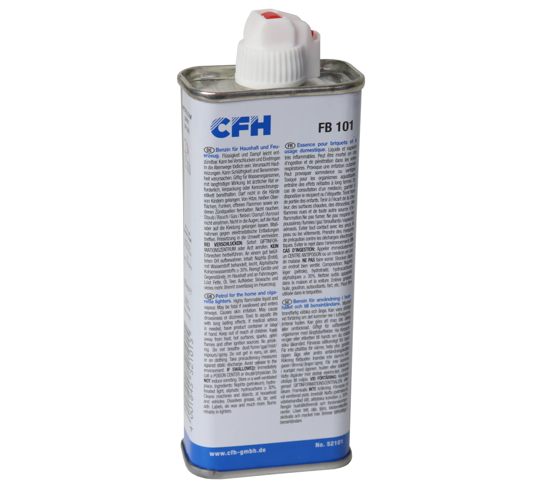 CFH Feuerzeugbenzin 133 ml Befüllung von Benzinfeuerzeugen FB 101