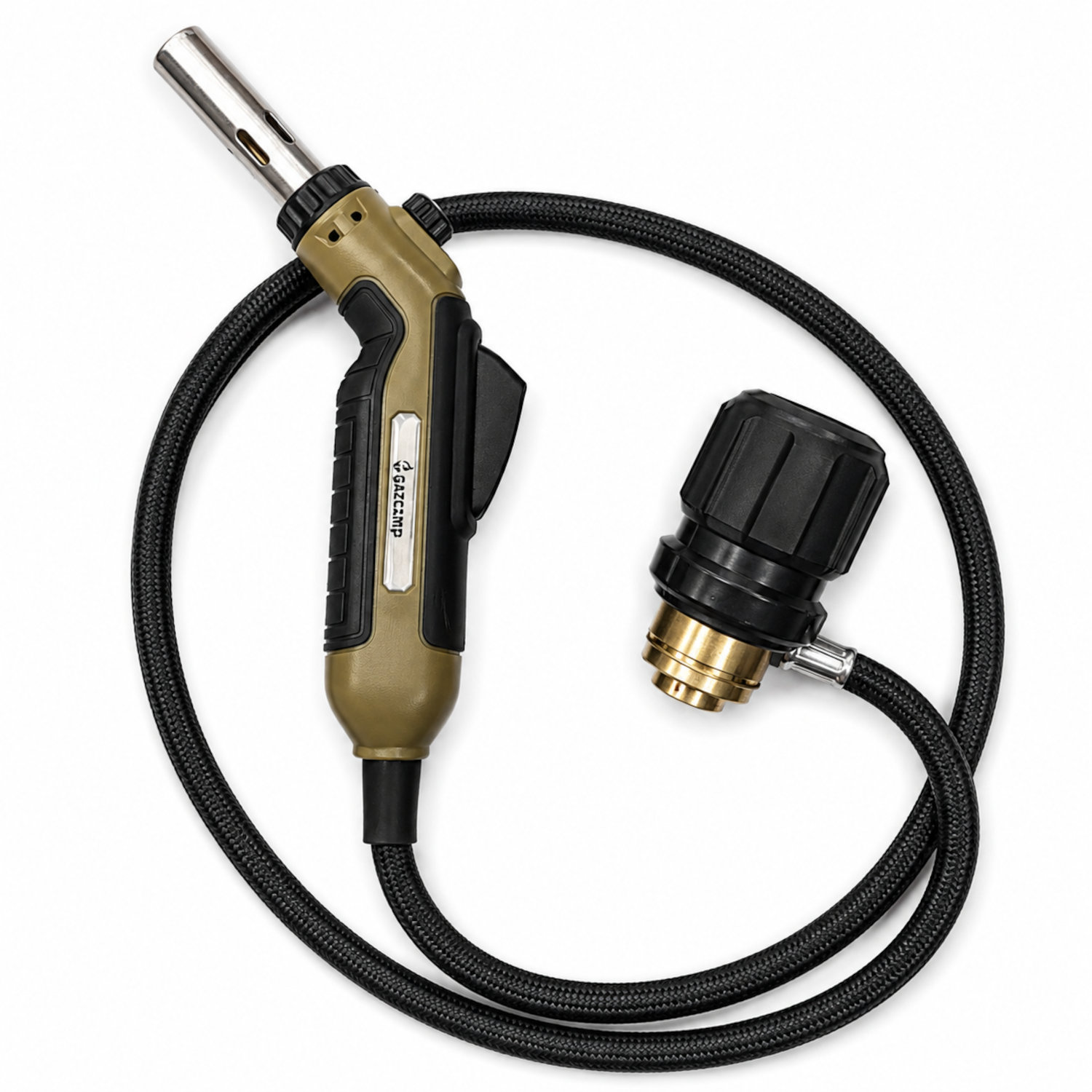 Gazcamp Präzisionsbrenner inkl. MAPP Gas Kartusche 450 g / 860 ml