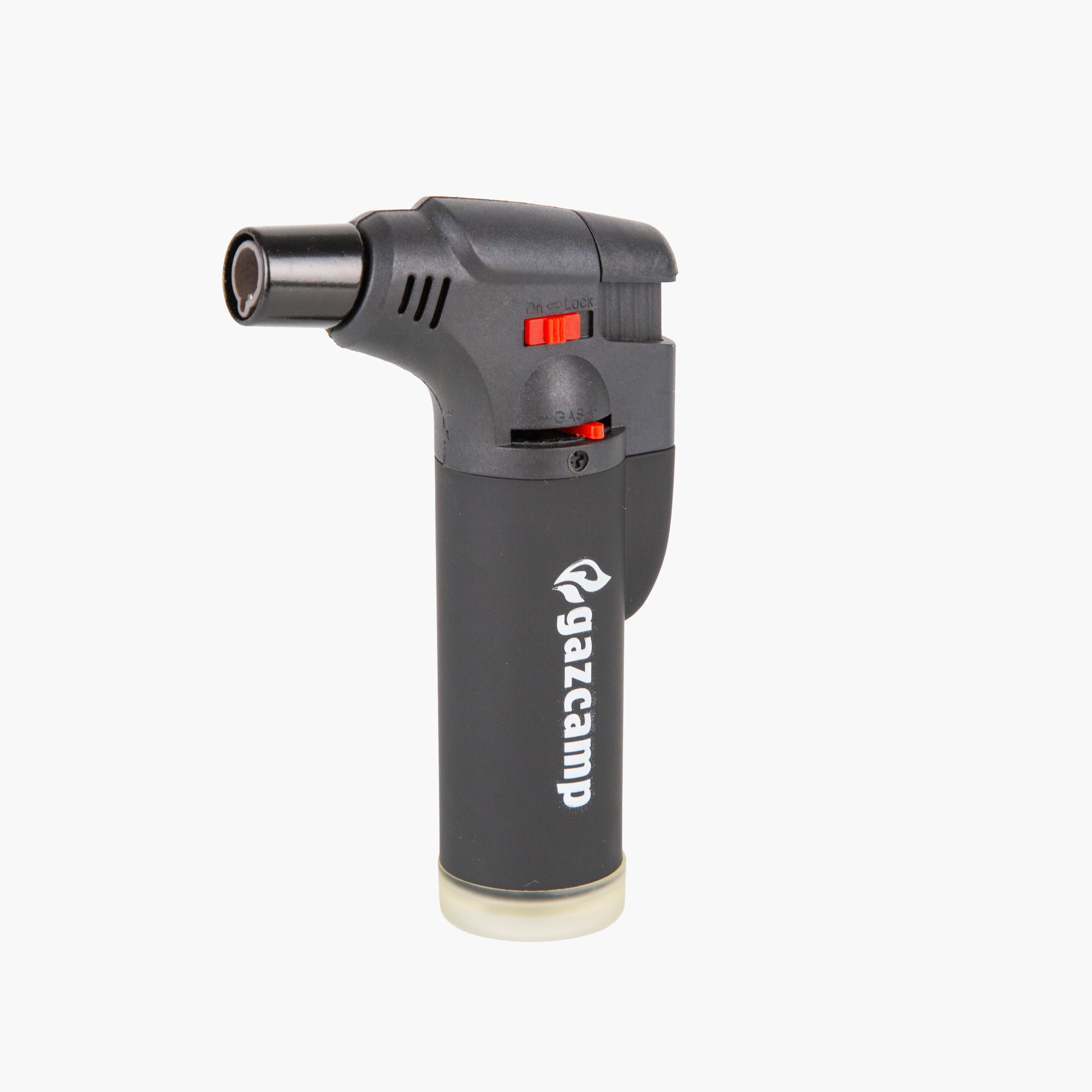 Gazcamp Sturmfeuerzeug (leer) - Wiederbefüllbarer Universalbrenner für Grill, Kamin & Lötarbeiten