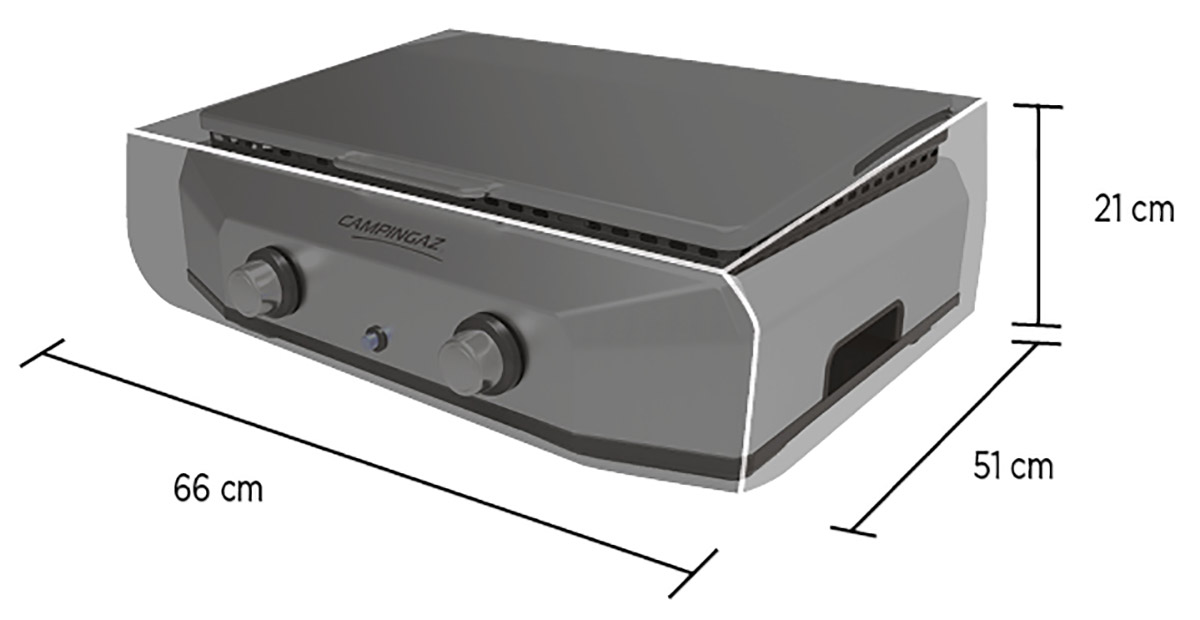 B-Ware Campingaz BBQ Master Plancha Series Abdeckhaube Plancha