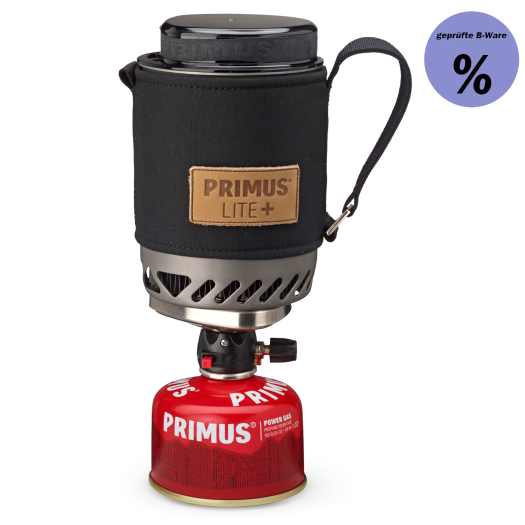 B-Ware Primus Lite Plus Stove Gaskocher 1,5 kW Piezozündung Kochersystem 7/16" Gewinde