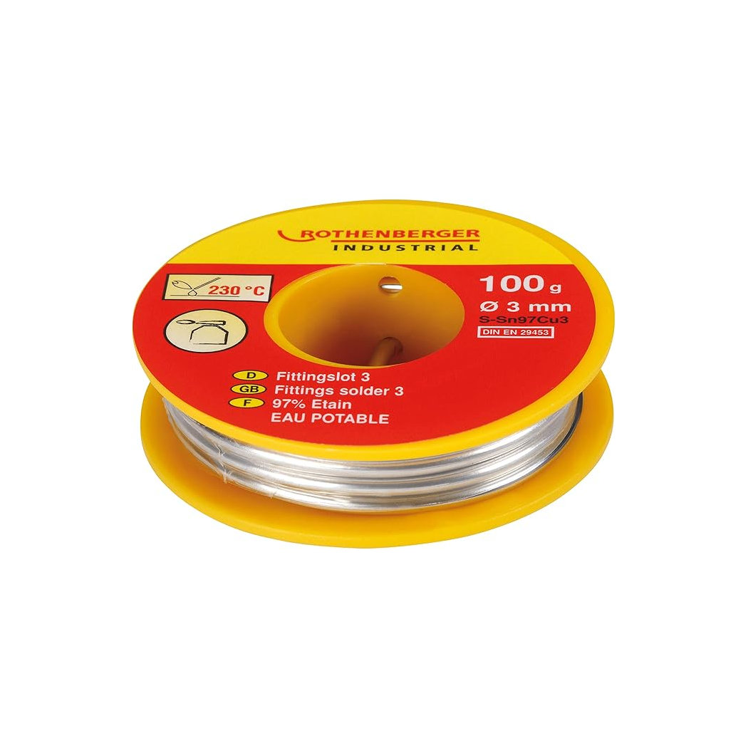 Rothenberger Industrial Fittingslot 3 - 100 g