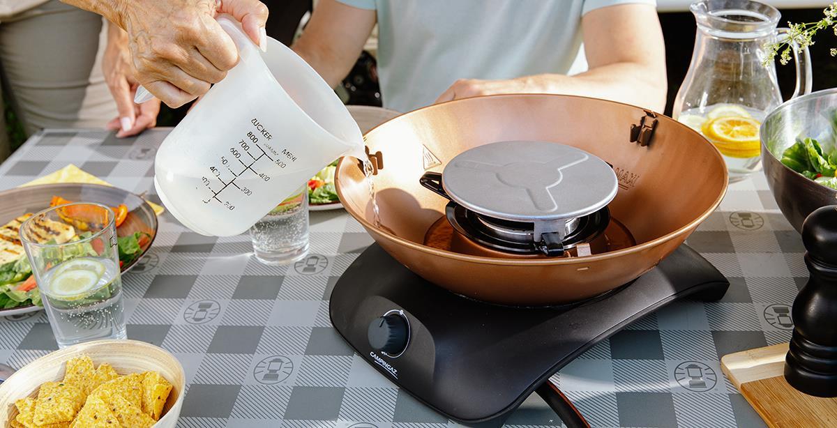 B-Ware Campingaz 360 Grill CV (über CV470 oder CV300 Gaskartusche) Kupfer Gasgrill Gaskocher + 2x CV470 Gratis (über Camping Gaz Deutschland GmbH)