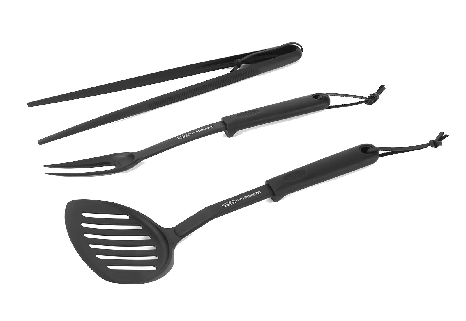 CADAC BBQ Set mit Bratwender, einer Zange und einer Gabel