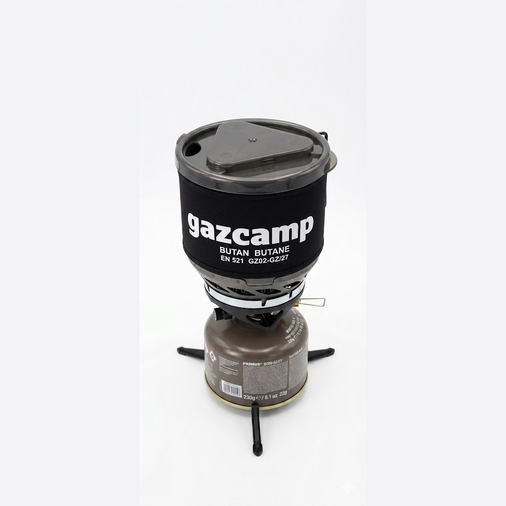 Gazcamp Boil Pot XTRA – Ultrakompakter Gaskocher für unterwegs