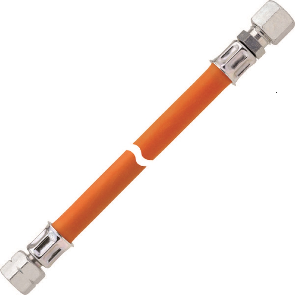 Kopie von GOK Schlauchleitung Gas PS10bar KST G1/4LH UEM x RVS8 x 5000 mm #1