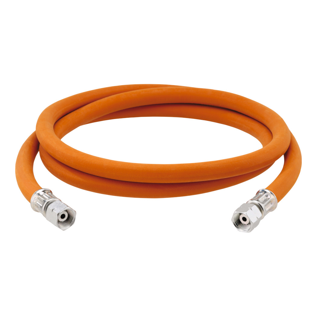 GOK Schlauchleitung Gas 6,3x5 PS30bar bds. G3/8LH UEM x 1500