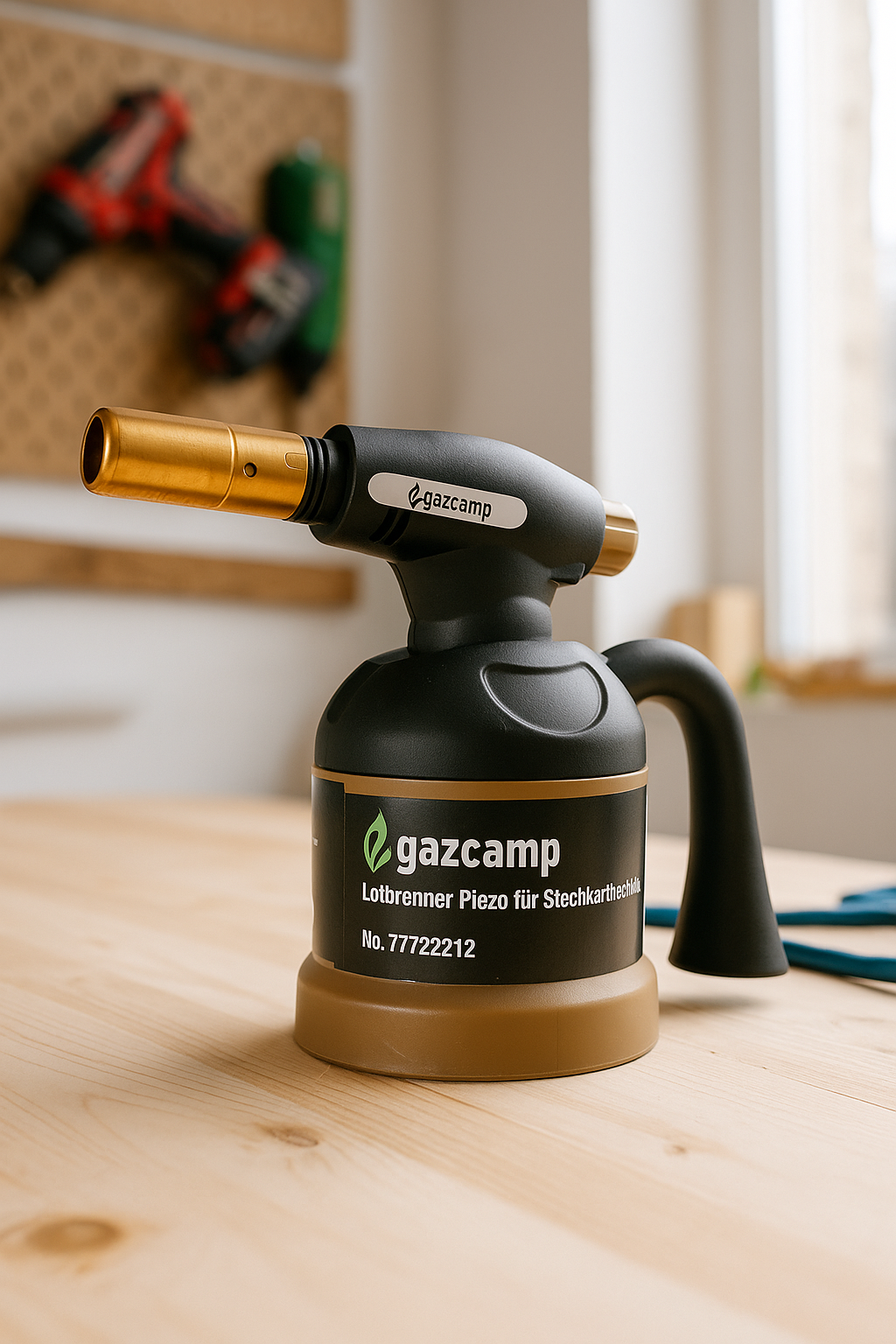 Gazcamp Lötbrenner Piezo für Stechkartuschen