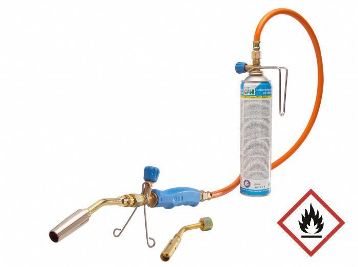 B-Ware CFH Propan-Lötbrenner-Set Turbo-Handlötgerät TL 2000