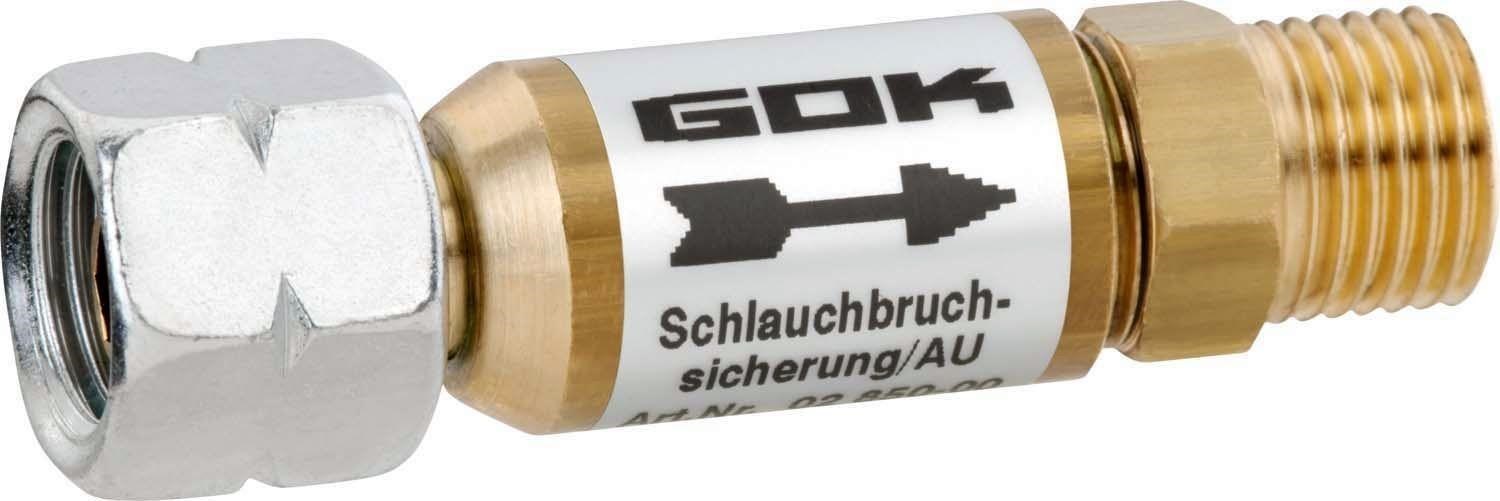 GOK Schlauchbruchsicherung SBS/AU 50mbar 1,5kg/h bds. RST8