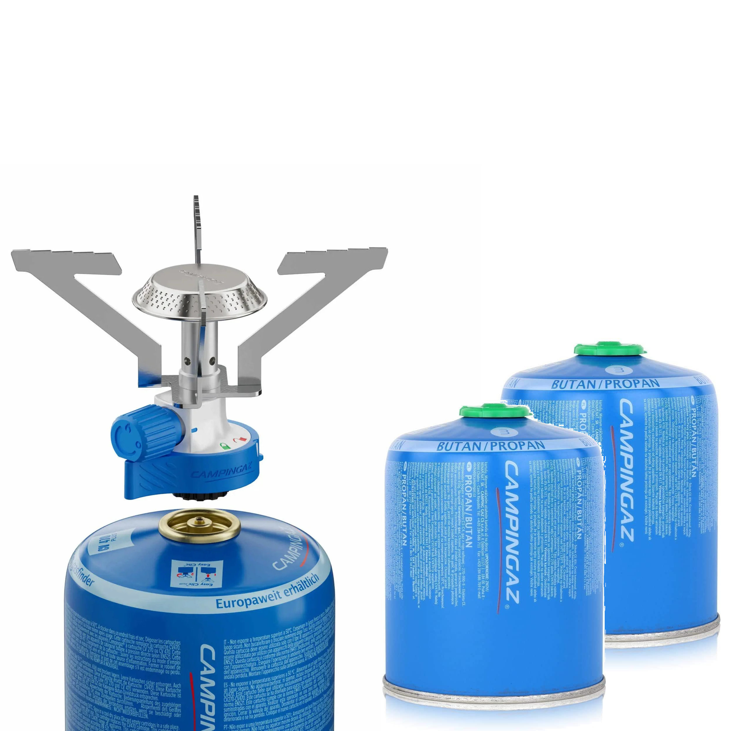 Campingaz Connect Combo Campingkocher & 2 x CV 470 Gaskartuschen #1