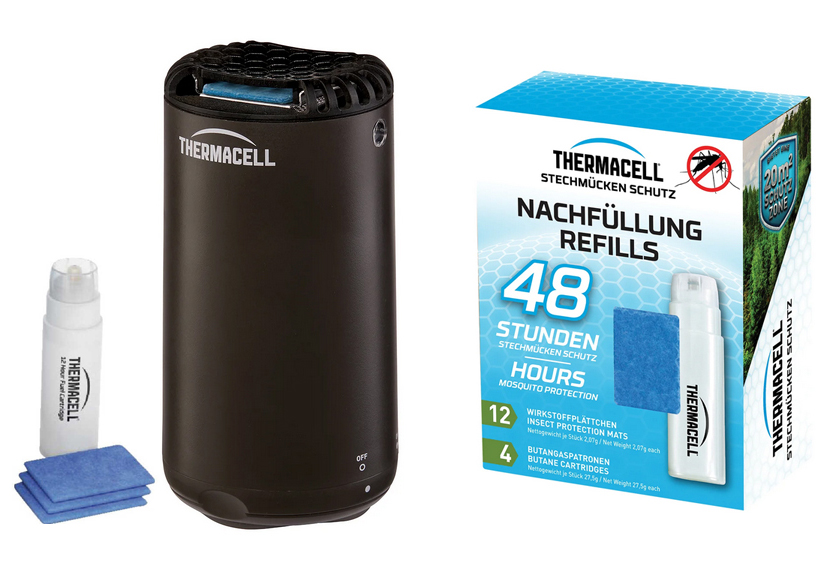 Thermacell Tischgerät Halo Graphit + Nachfüllpack R-4