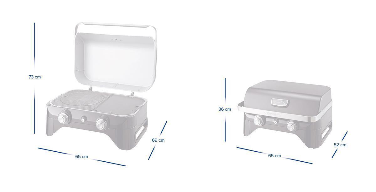 Campingaz Gasgrill BBQ Attitude 2100 LX für Betrieb über R907 oder R904