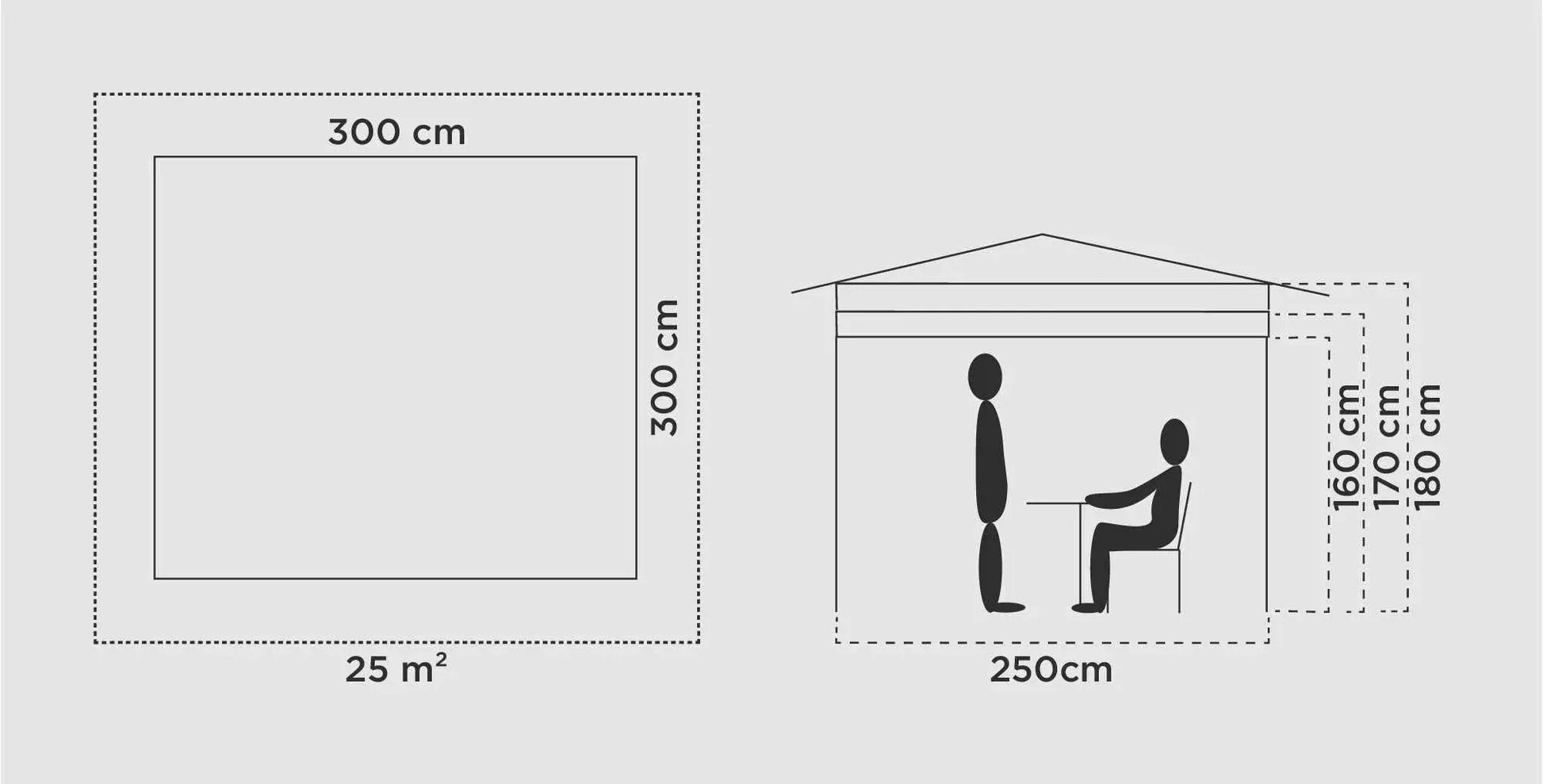 Coleman FastPitch OnePush Shelter Pavillon M