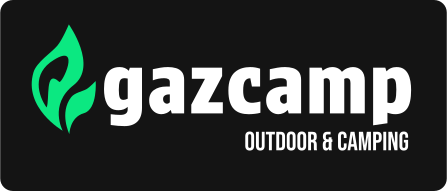 B-Ware Gazcamp 3-flamm Gaskocher 3,7 kW 50 mbar schwarz mit Deckel