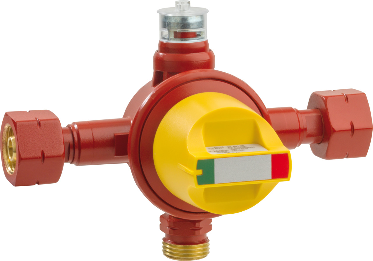 B-Ware GOK Umschaltventil AUV 6kg/h 1bar 2xGF x AG GF (1,2/0,5bar) #1