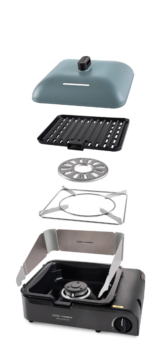 B-Ware Cadac Van Cook FFD Combo BBQ Tischgrill