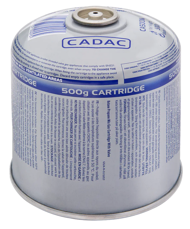 6x Cadac 500g Schraubgaskartusche 893ml Inhalt und 7/16"-Schraubgewinde #1