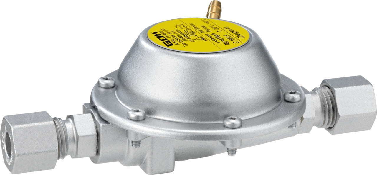 GOK Gasregler DE 50/30 0,8kg/h 30mbar bds. RVS8 SV