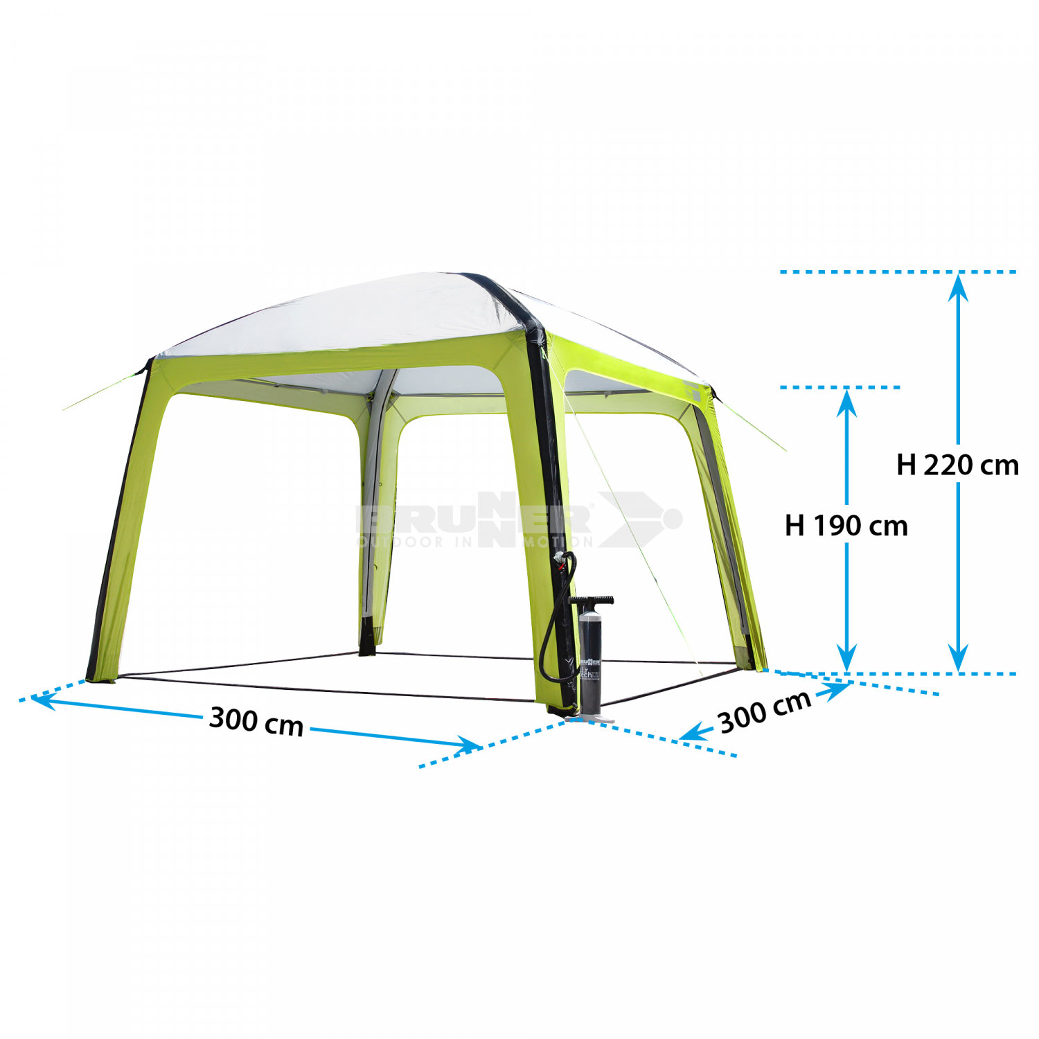 Brunner Pavillon Aquamar AIRtech (Outdoor)