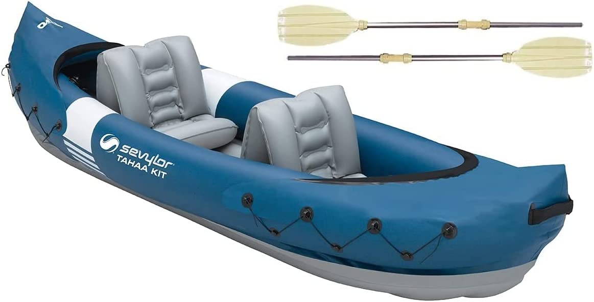 B-Ware Sevylor KajakTahaa Kit inkl. Paddel Schlauchboot Boot ohne Sitze
