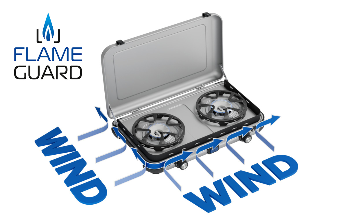 B-Ware Campingaz Gaskocher Camping Kitchen 2 Maxi