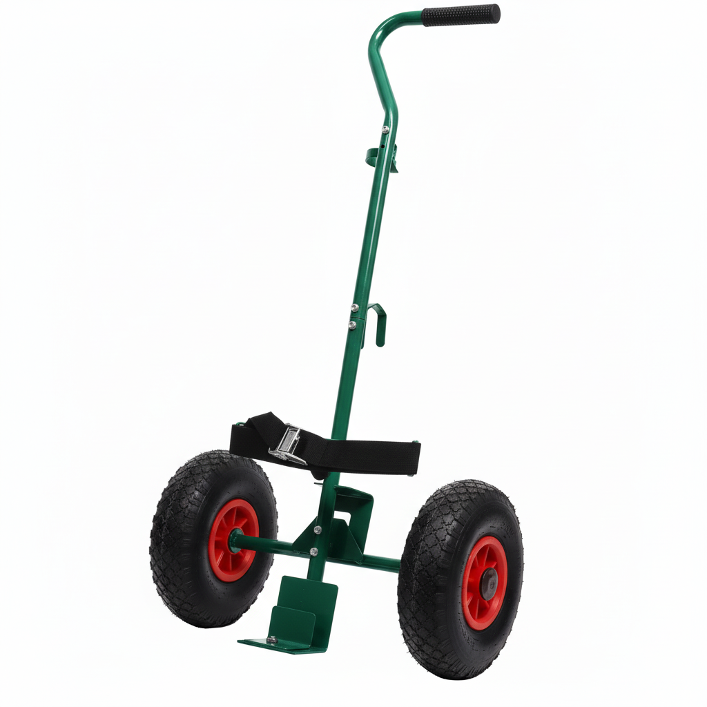 BIO Unkrautbrenner PRO mit Flaschenwagen und 11 kg Gasflasche