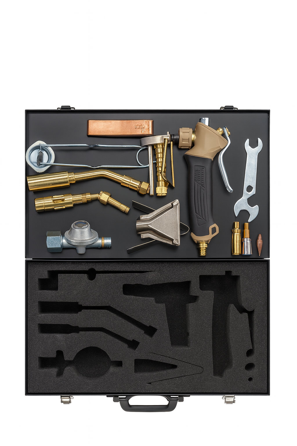 Gazcamp Lötkoffer Pro mit umfangreichen Sortiment für alle Lötarbeiten