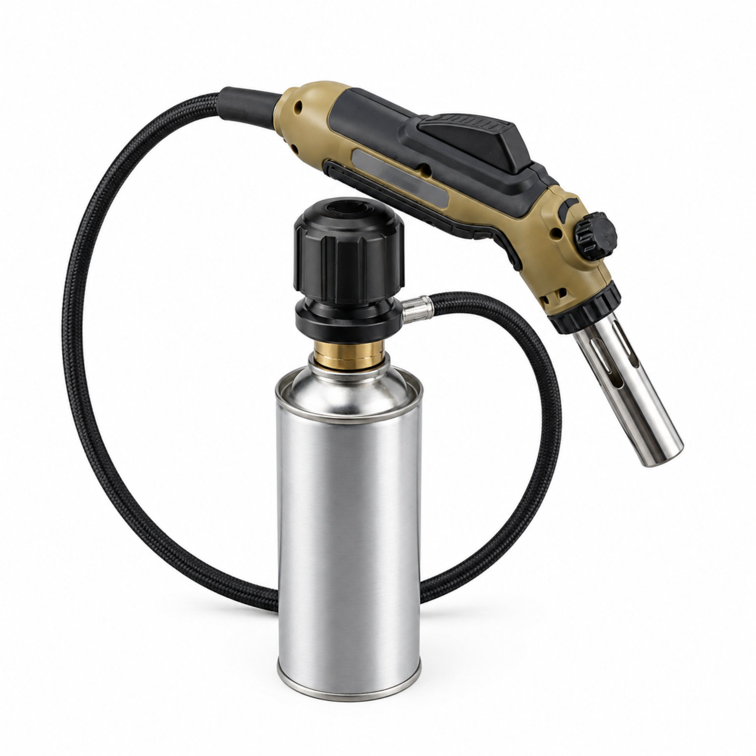 Gazcamp Präzisionsbrenner inkl. MAPP Gas Kartusche 450 g / 860 ml
