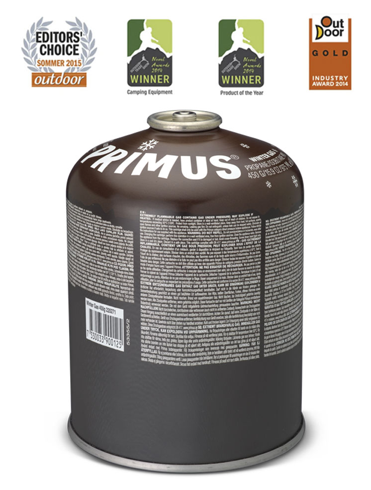 Primus Winter Gas 450 g Gaskartusche 975 ml Schraubkartusche 7/16" Gewinde