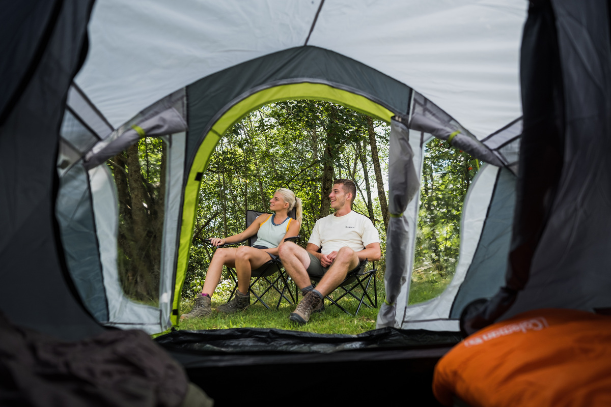 B-Ware Coleman Darwin 4 Plus Zelt Kuppelzelt 4 Personen