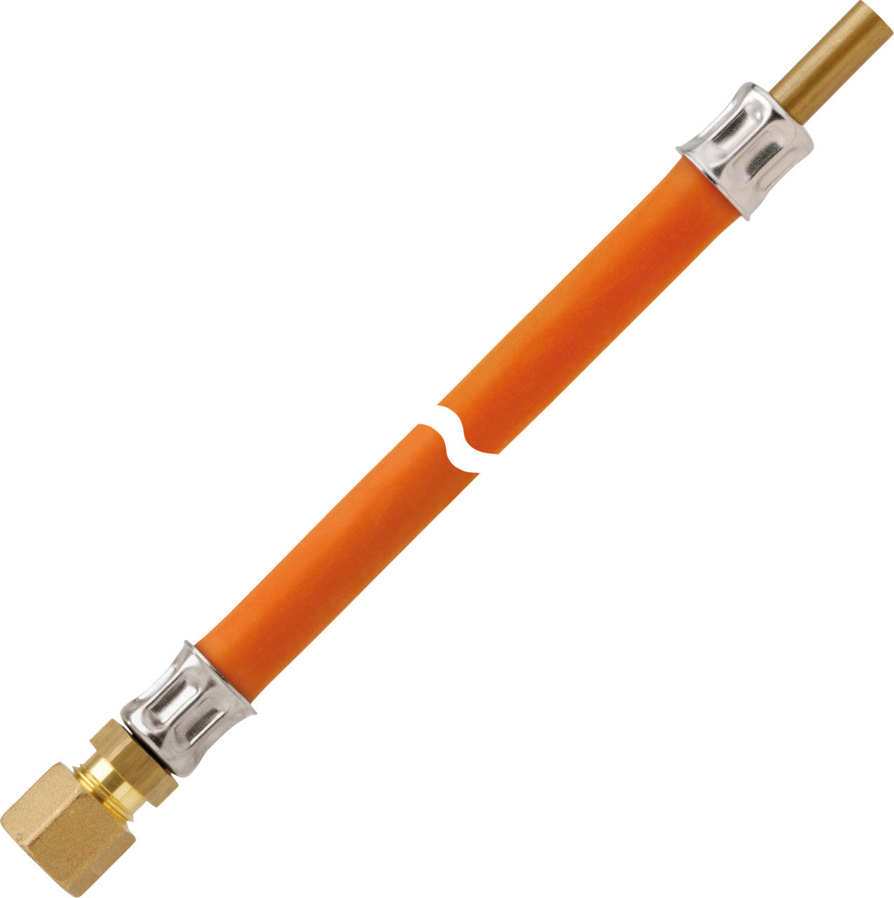 GOK Schlauchleitung korrosionsbeständig Marine Gas PS10bar G1/4LH UEM x RST8 x 1000 MS