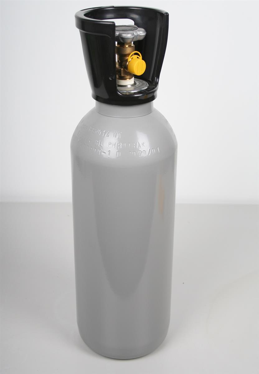 6,0 Kg CO2-Stahlflasche - Gefüllt mit hochwertigem Kohlendioxid: Top-Qualität