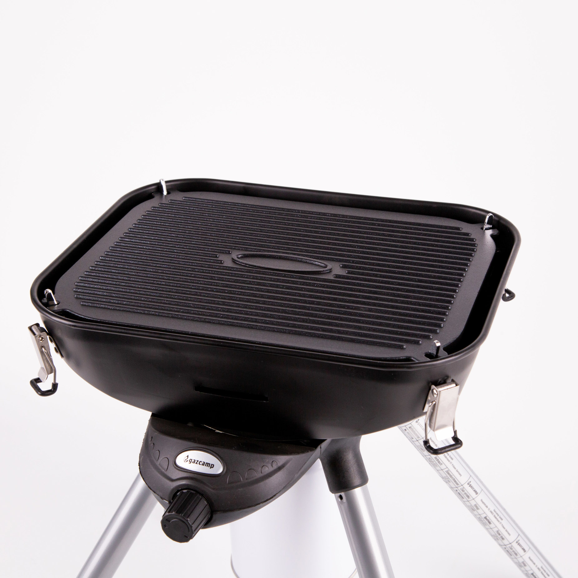 Kopie von Gazcamp BBQ Multi Grill Deluxe Plus mit Schraubkartuschen-Betrieb #1