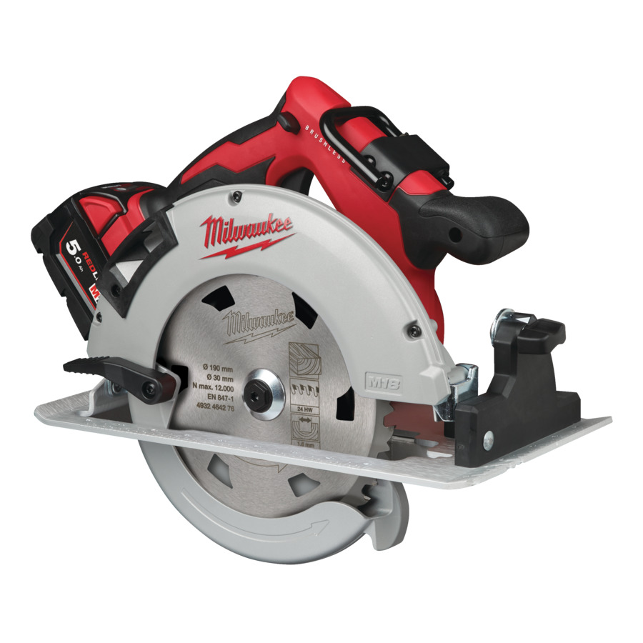 Milwaukee M18BLCS66-502X AKKU-KREISSAEGE IN2