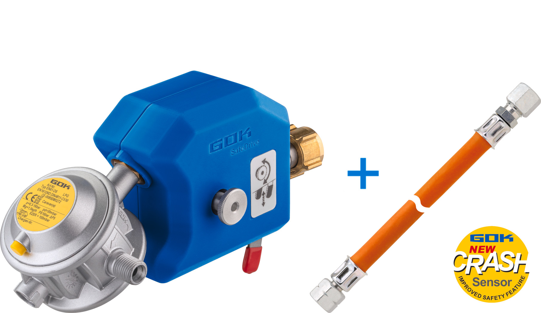B-Ware GOK Caramatic SafeDrive 30mbar 1,5 kg/h G.12 KLF x RVS10/8 SV