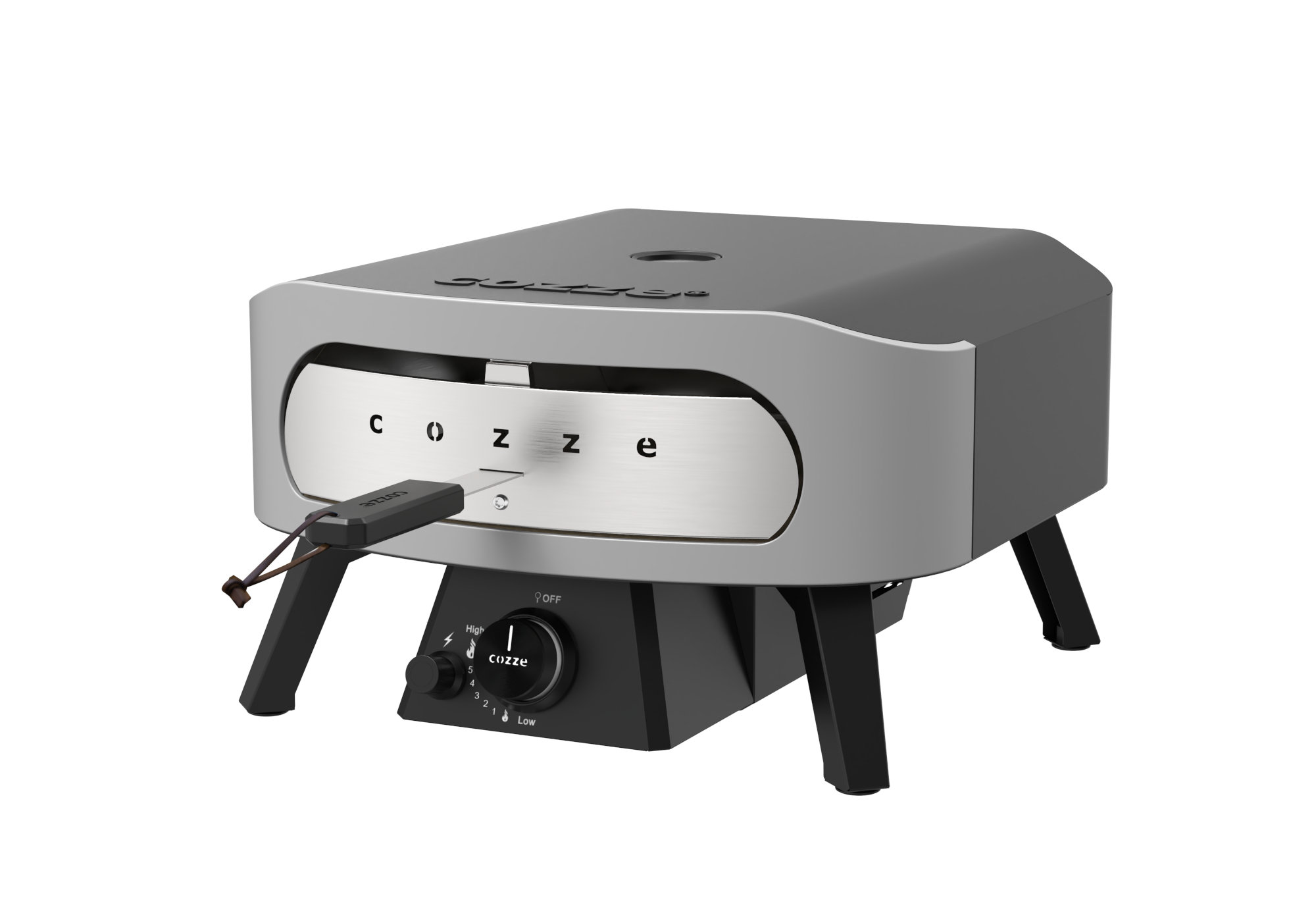 Cozze Pizzaofen Gas CLASSIC 13" inkl. Hitzeschild, 6 kW