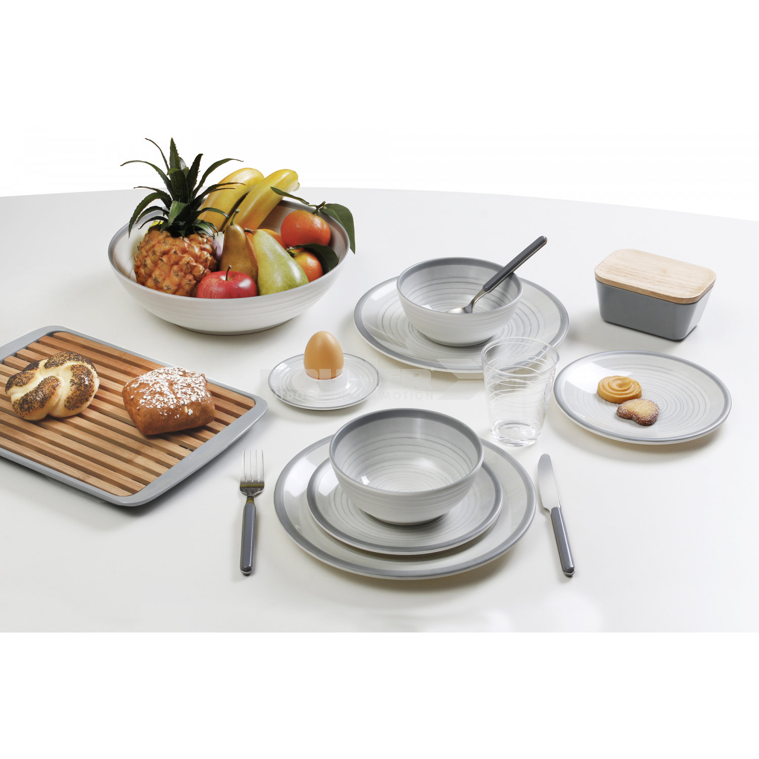 Brunner All Inclusive VIP Bellagio Geschirr-Set (40Stk)