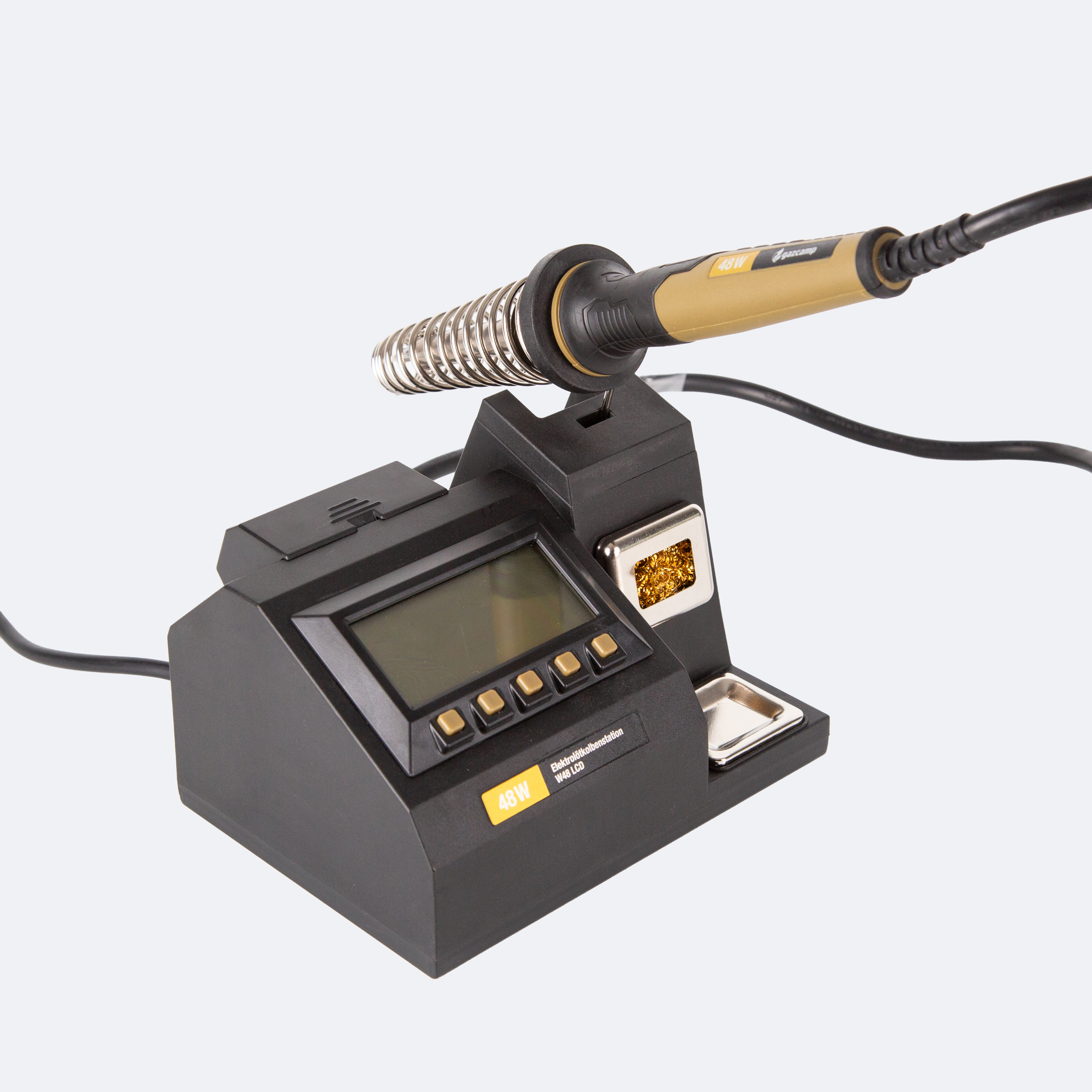 Gazcamp Elektrolötkolbenstation W48 LCD