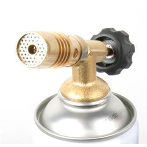 Gazcamp Lötbrenner Economic Hochleistungsbrenner 2 kW 650°C für 7/16" Gewinde Schraubgaskartuschen