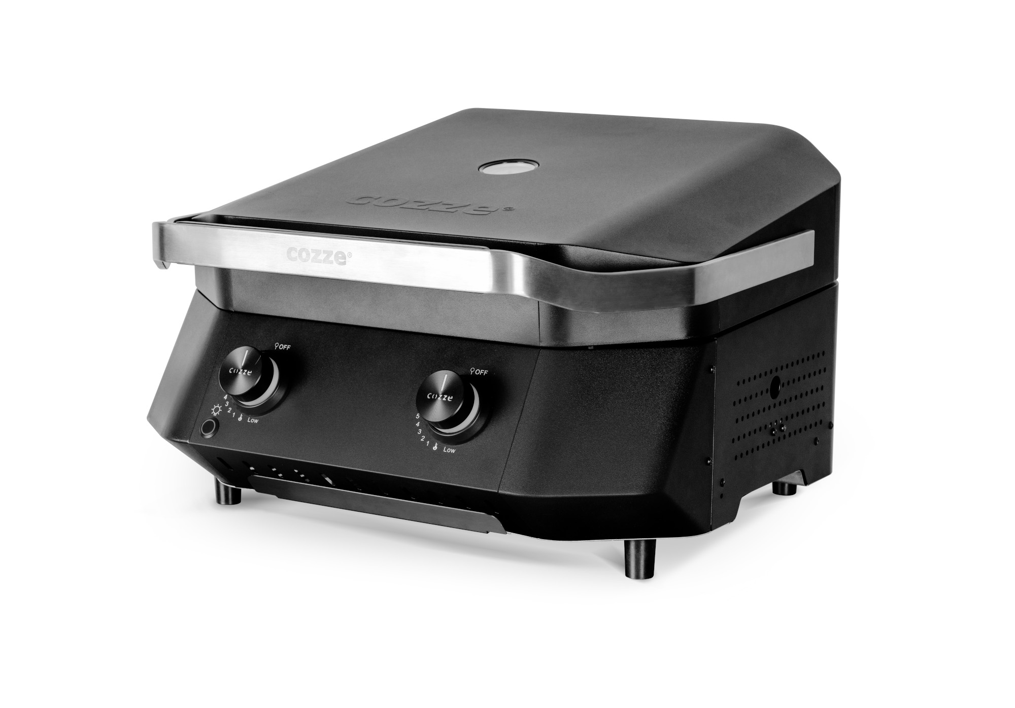 Cozze Gasgrill G-500, 2 Brenner, 5 kW, 54 x 41 cm Grillfläche