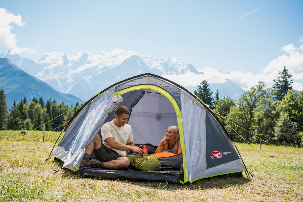 B-Ware Coleman Darwin 4 Plus Zelt Kuppelzelt 4 Personen
