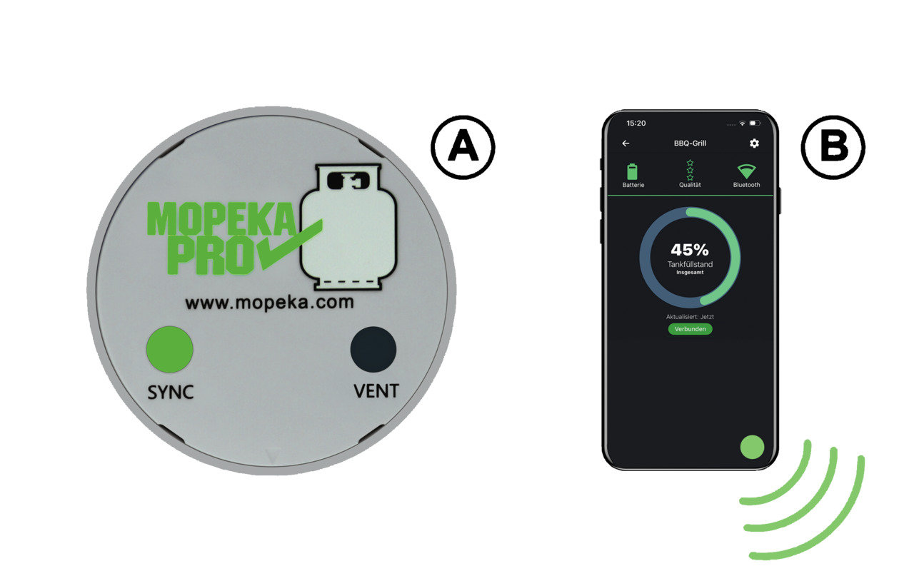 GOK Füllstandssensor MOPEKA PRO für Gasflaschen