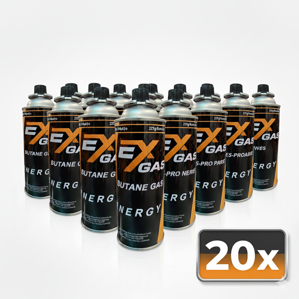 Exgas Butan 227g Gaskartusche Typ MSF-1A