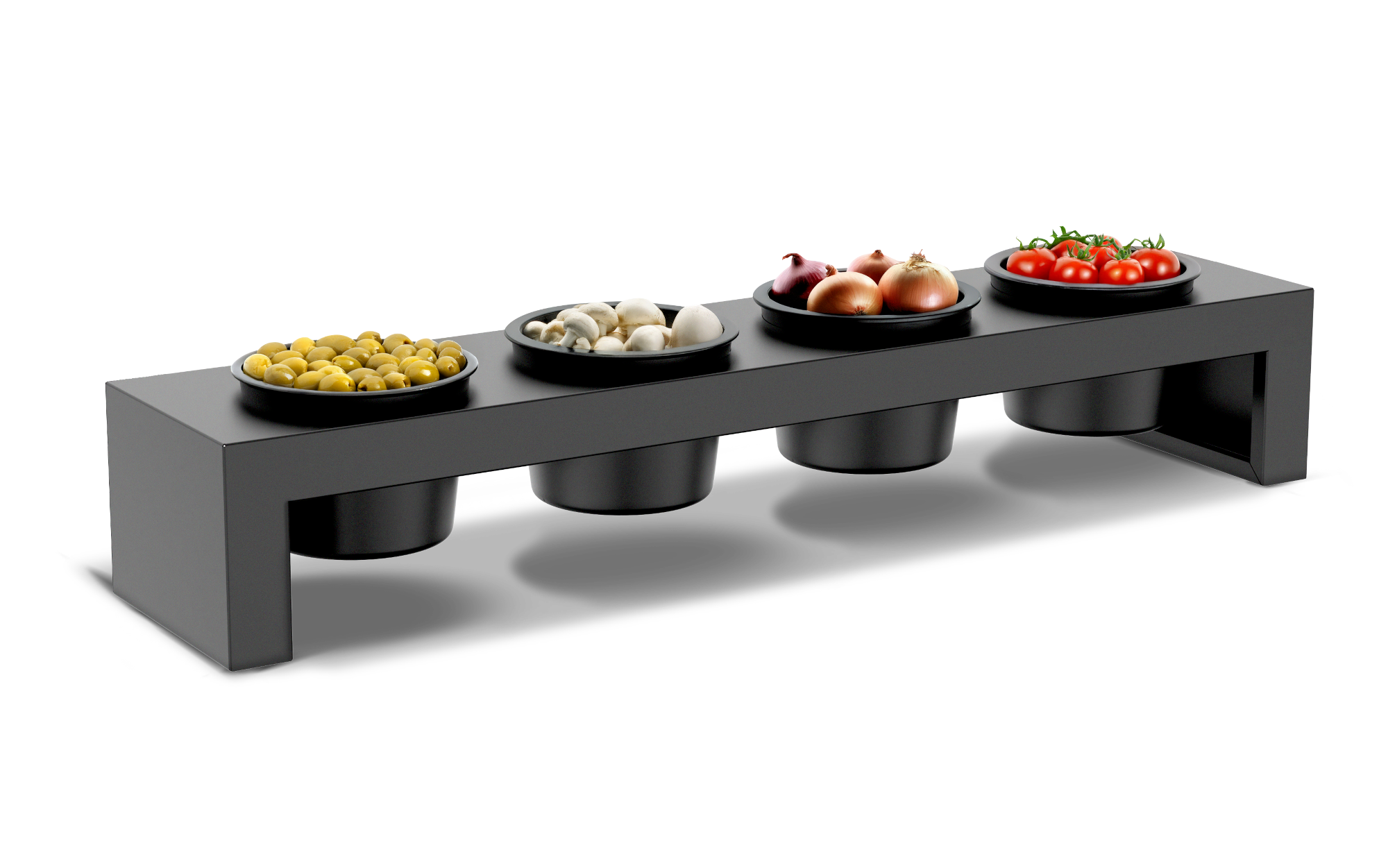 Cozze Topping Station: Pizzabelag griffbereit organisiert