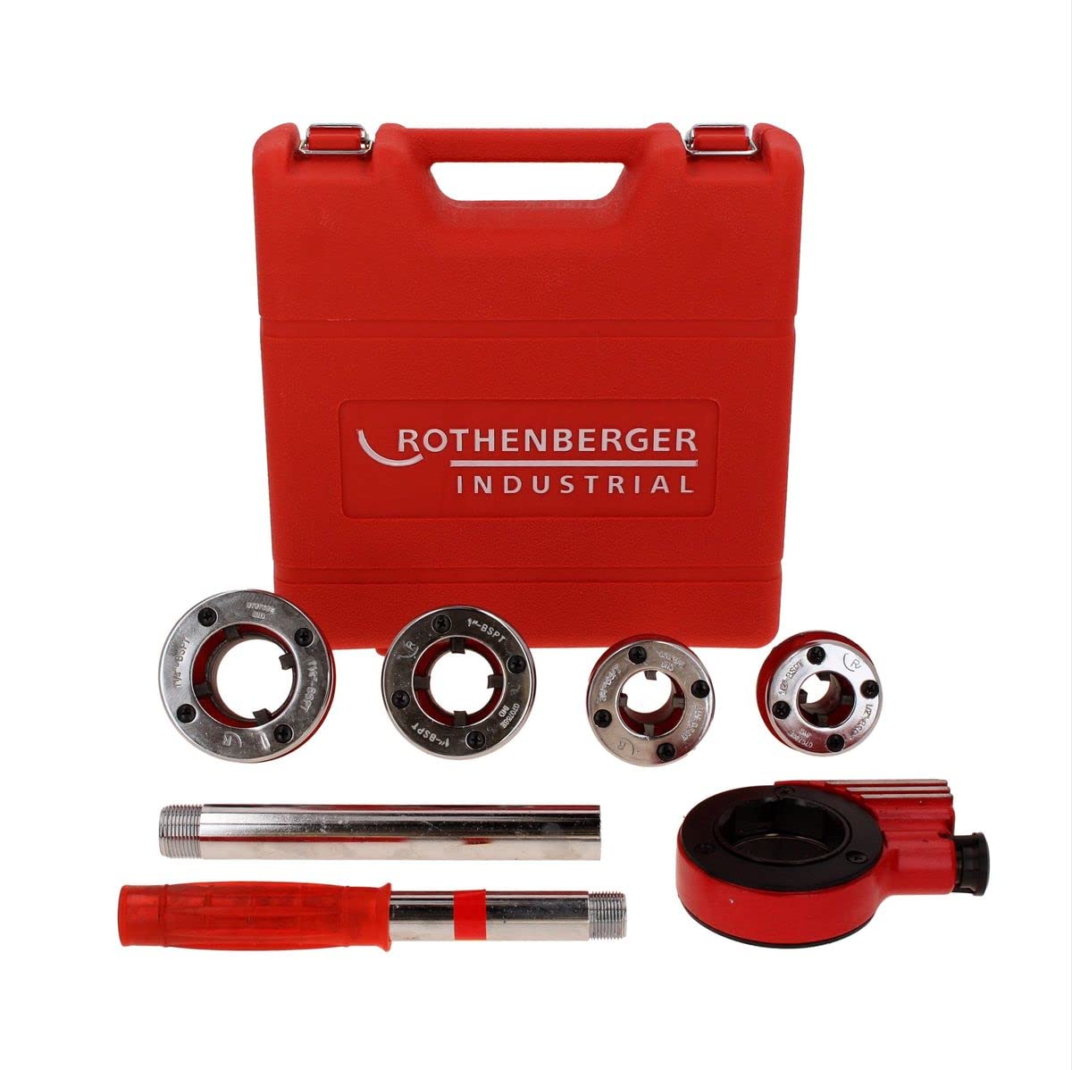 B-Ware Rothenberger Industrial SuperCut Premium 7 tlg. Gewindeschneidkluppensatz